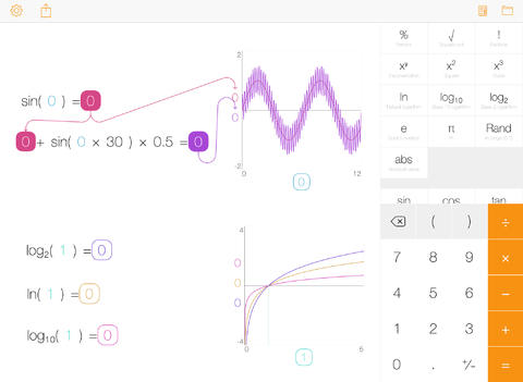 iOS 7 Calculator with Bunch of Cool Options for iPhone / iPad