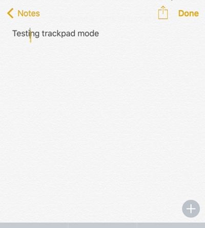 Fun Trackpad Kyeboard iOS 9 iPhone 6s Instruction