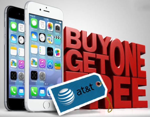 AT&T Buy One Get One Free iPhone 2016 Offer