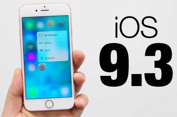 iOS 9.3 Features Download ipsw iPhone AT&T OTA Update