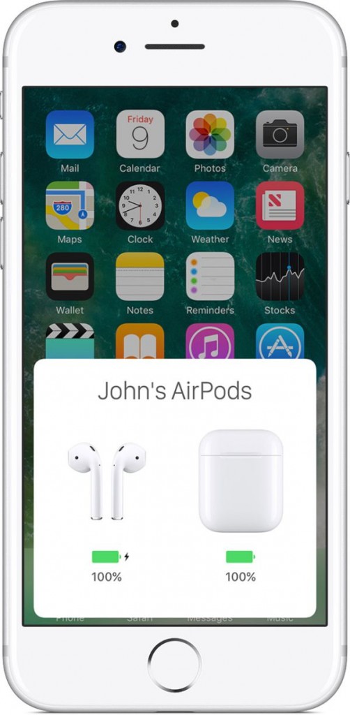 Make sure your AirPods are fully charged before update