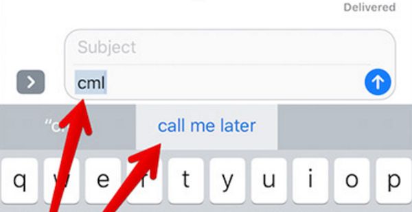 iOS 10 Keyboard Shortcuts