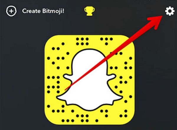 Settings for Snapchat on iPhone 7
