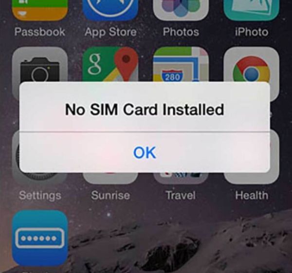 iPhone 6 No SIM Problem Issue Bug